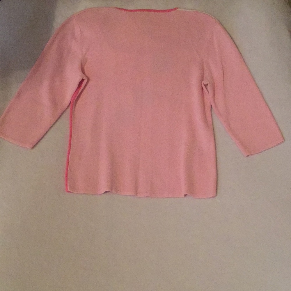 Pink patchwork sweater - Picture 3 of 3